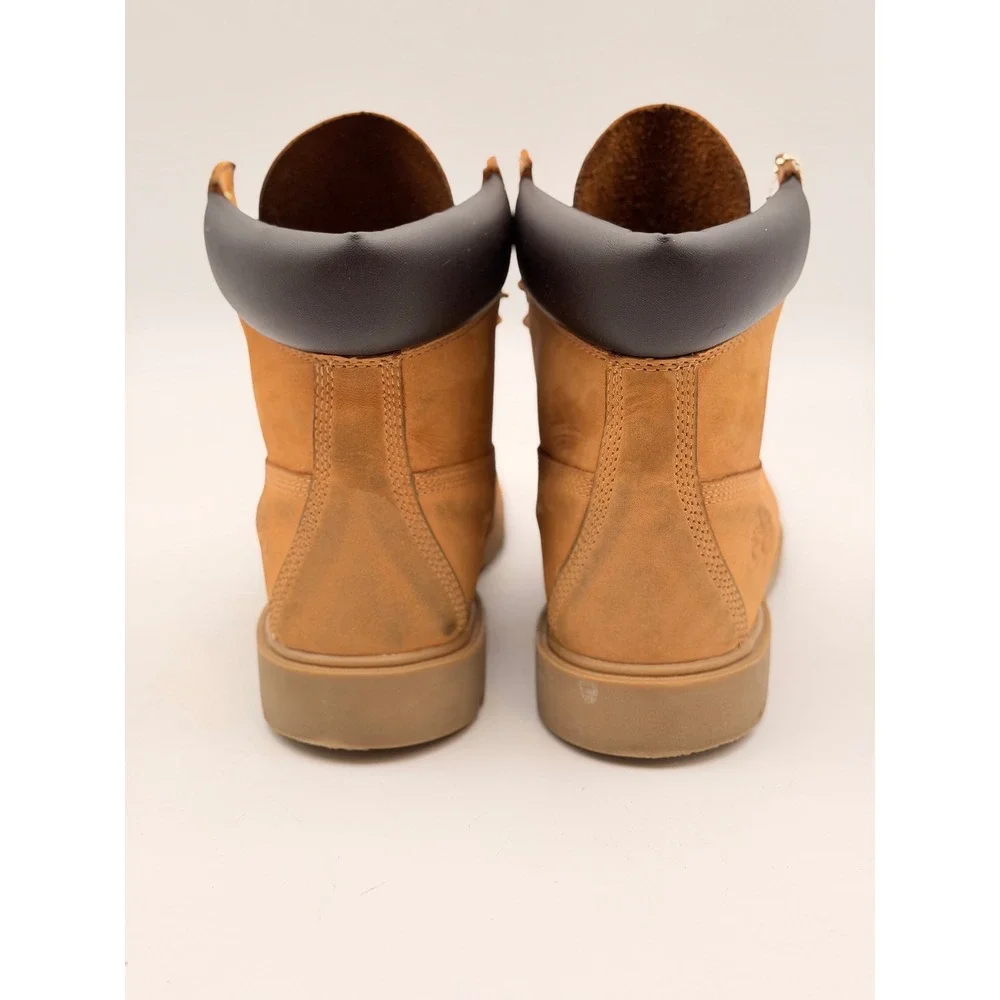 Timberland 6 Inch Premium Waterproof Boot Wheat Nubuck Mens 10 TB118094231